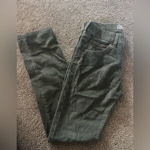 Wrangler Green Corduroy Pants
